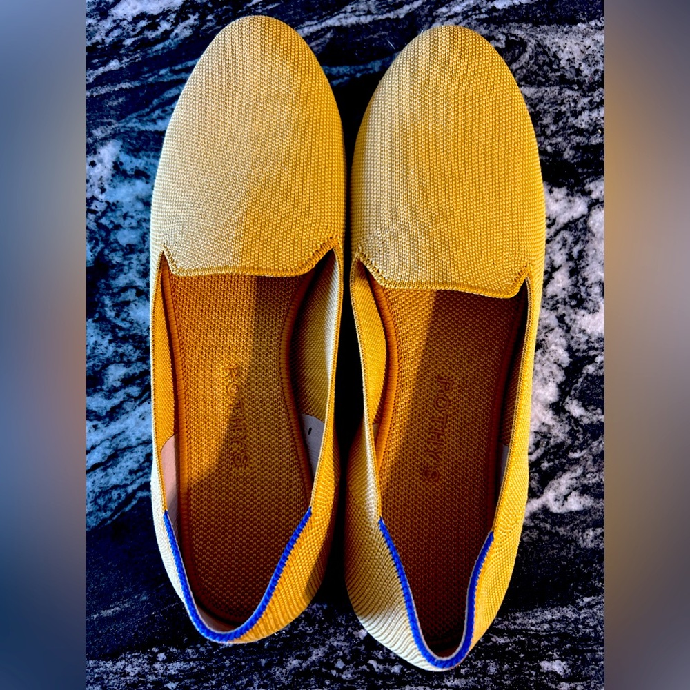Rothy’s Sunflower loafers 10.5